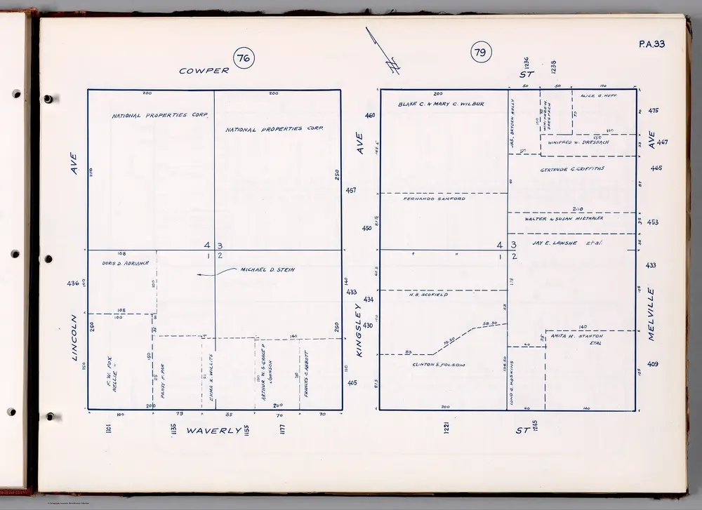 P.A. 33: New block book of Palo Alto and vicinity