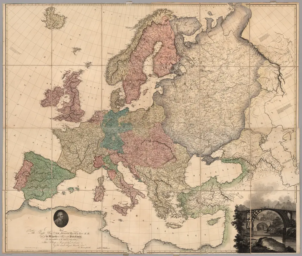 Composite: Map of Europe.