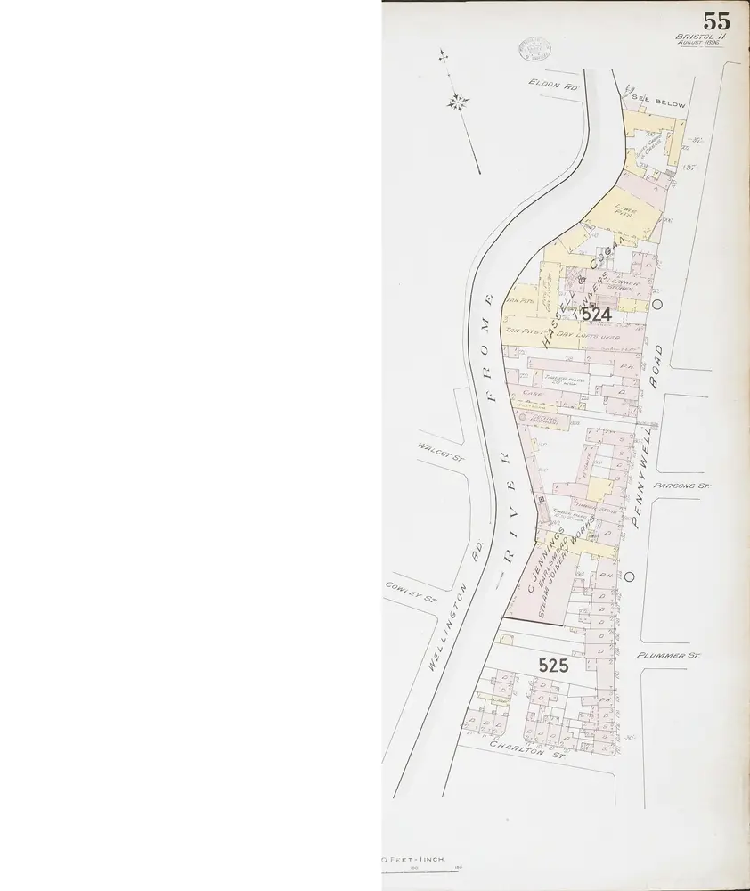 Insurance Plan of Bristol Vol II: sheet 55-2