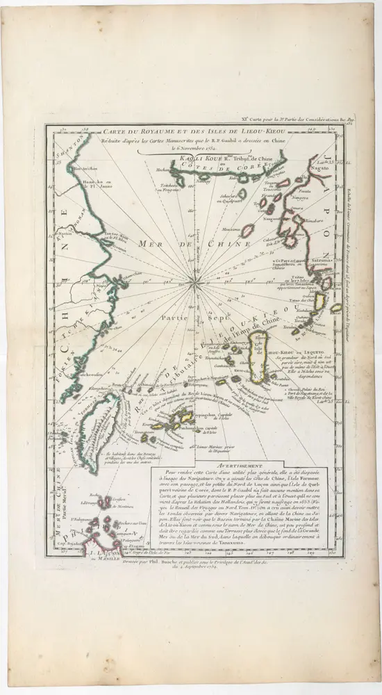 CONSIDERATIONS GEOGRAPHIQUES ET PHYSIQUES SUR LES NOUVELLES DECOUVERTES AU NORD DE LA GRANDE MER, APPELLE'E VULGAIREMENT LA MER DU SUD; Avec des Cartes qui y sont relatives. /