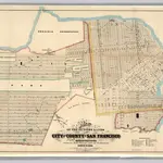 Map Of The Outside Lands Of The City And County Of San Francisco.