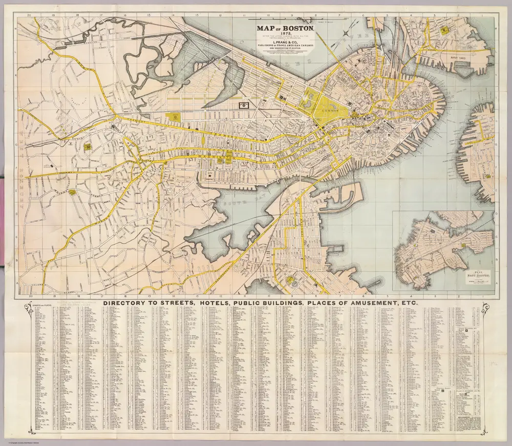 Map Of Boston.