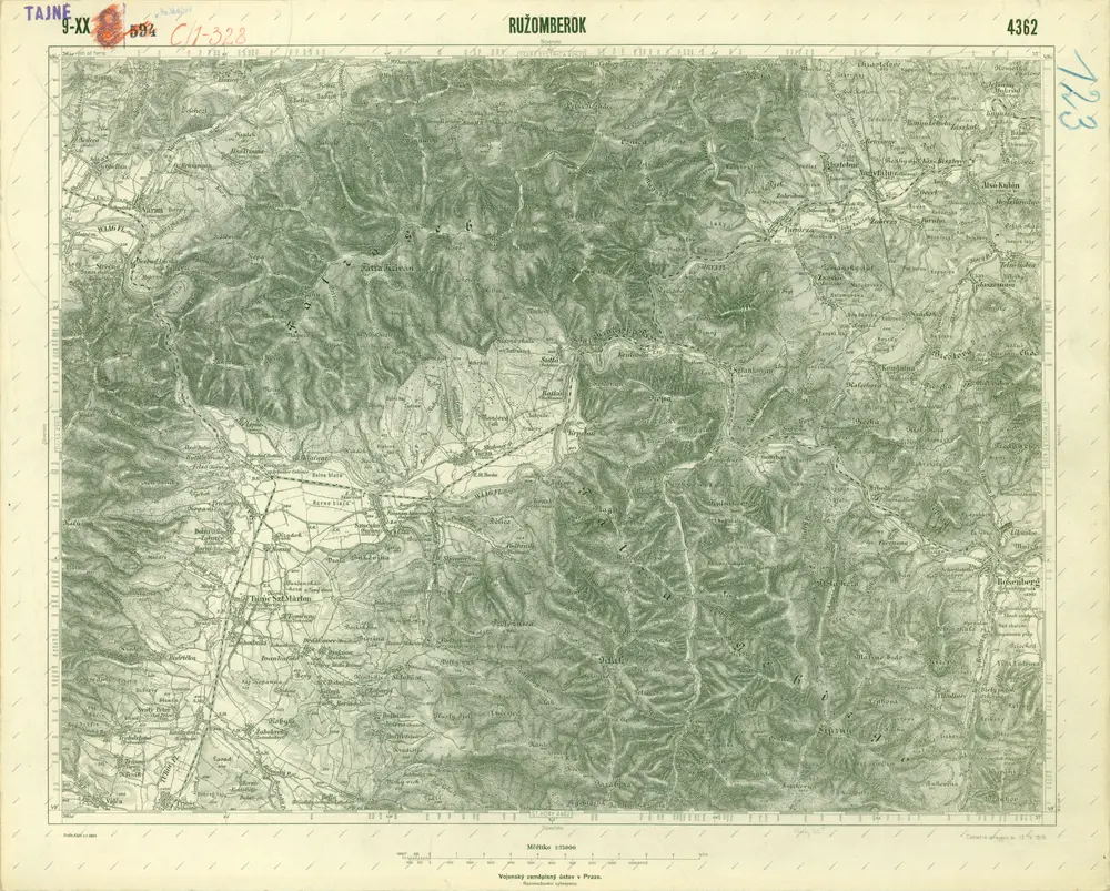 III. vojenské mapování 4362