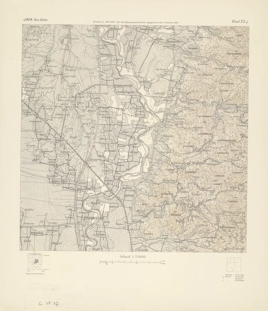 [Poerwadadi] : hermeten in 1900-1903 / Topographisch Bureau