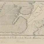 Carte particuliére de la Vieille et de la Nouvelle Aléxandrie, et de Ports.