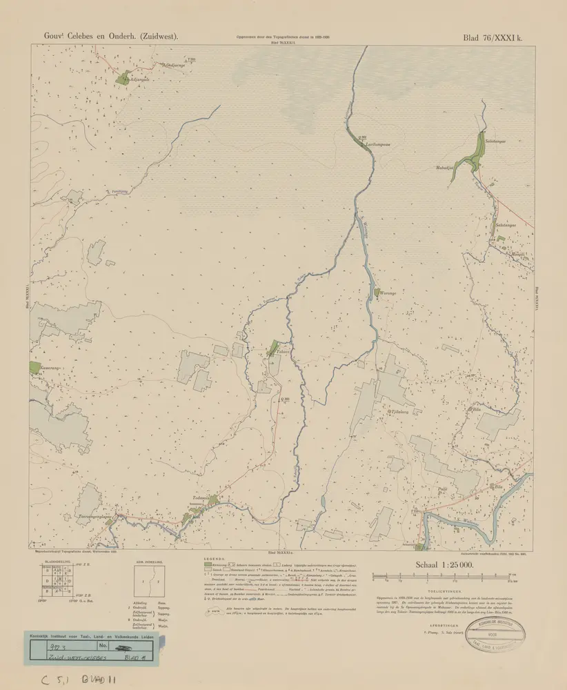 [Todasalo] / opgenomen door den Topografischen Dienst in 1929-1930