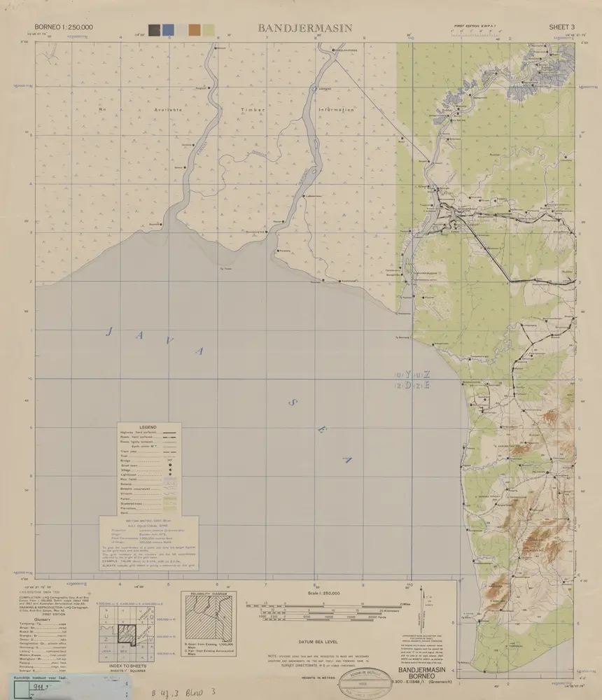 Bandjermasin / compilation: LHQ Cartographic Coy., Aust. Svy. Corps