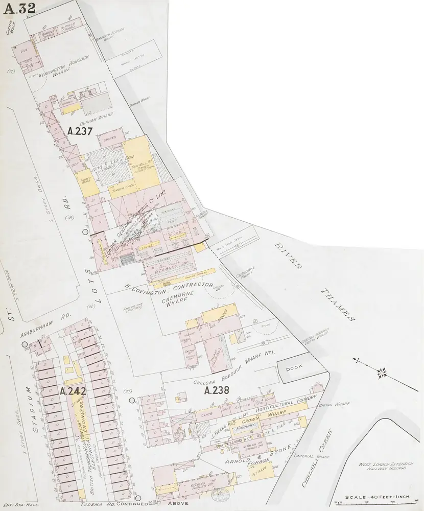 Insurance Plan of London Western District Vol. A: sheet 32-1