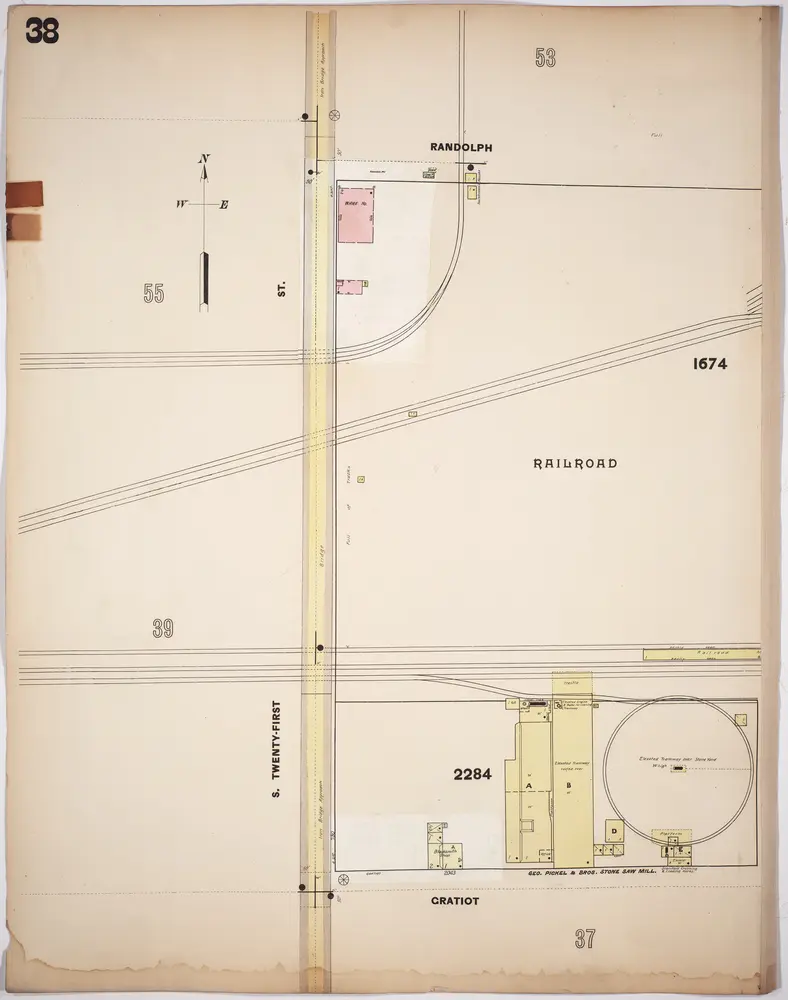 A. Whipple & Co.'s insurance map of St. Louis, Mo