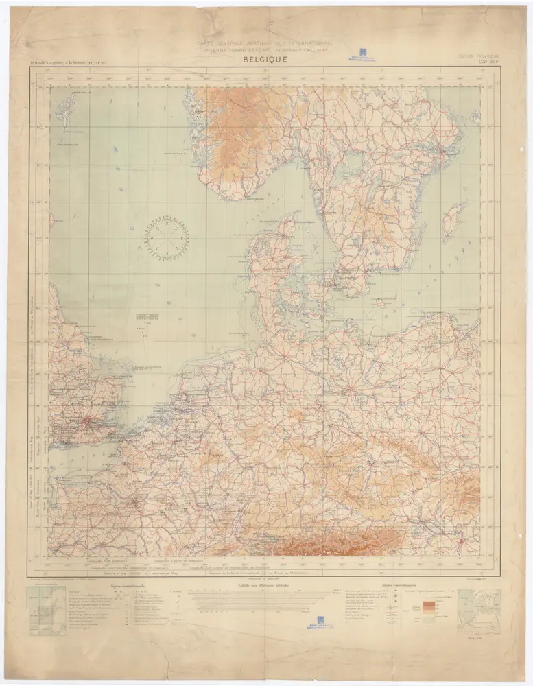 Carte générale aeronautique internationale