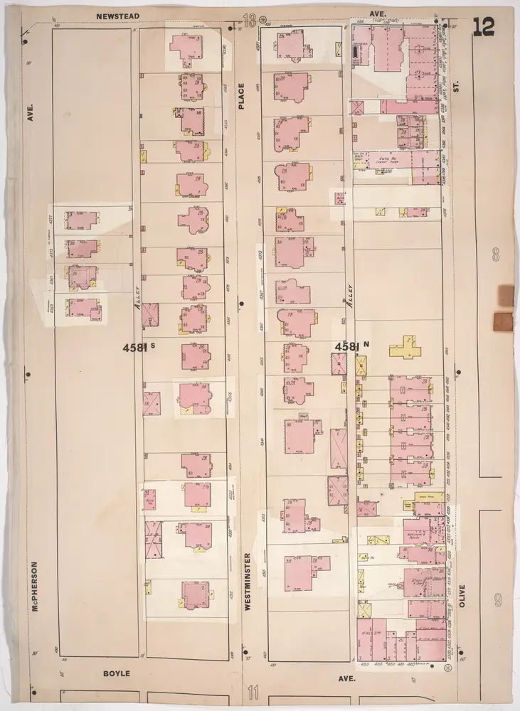 A. Whipple & Co.'s insurance map of St. Louis, Mo