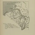 Carte des peuples riverains du Rhin au temps d’Auguste et de ses successeurs immédiats