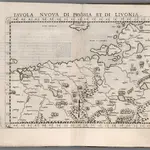 Tavola nvova di Prussia et di Livonia