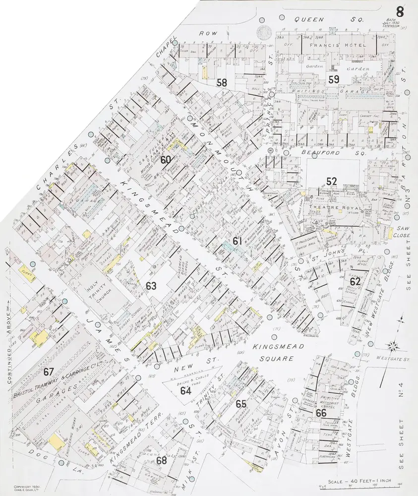 Insurance Plan of Bath: sheet 8-2