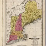 Physical & Political Map Of The North Eastern States