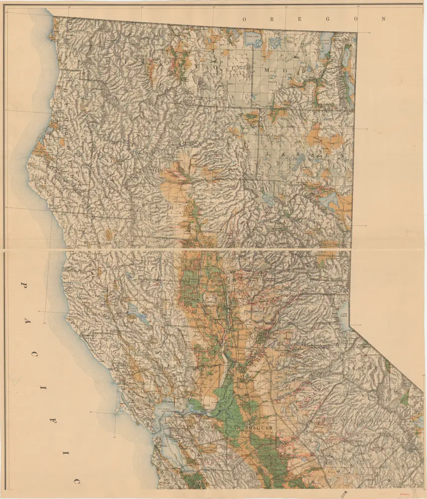 Irrigation map of southern California.