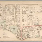 Plate H.  Parts of Wards 2 & 3, Newport, Rhode Island.