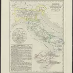 [Historisch-geographischer Atlas zu den allgemeinen Geschichtswerken von C. v. Rotteck, Pölitz u. Becker] : Italien eine Übersicht der Hauptbegebenheiten von der ältesten Zeit bis zum Untergange des Weströmischen Reichs