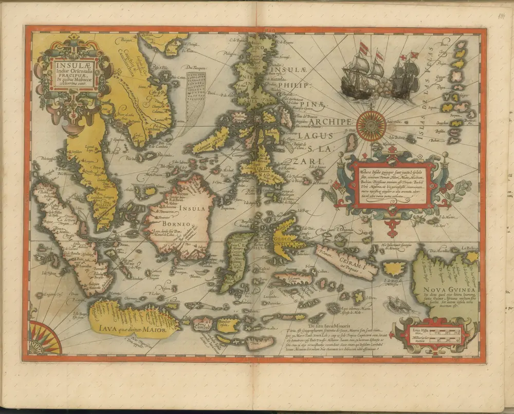 mapa z atlasu "Atlas Sive Cosmographicae Meditationes De Fabrica Mvndi Et Fabricati Figvra. Denuo auctos"