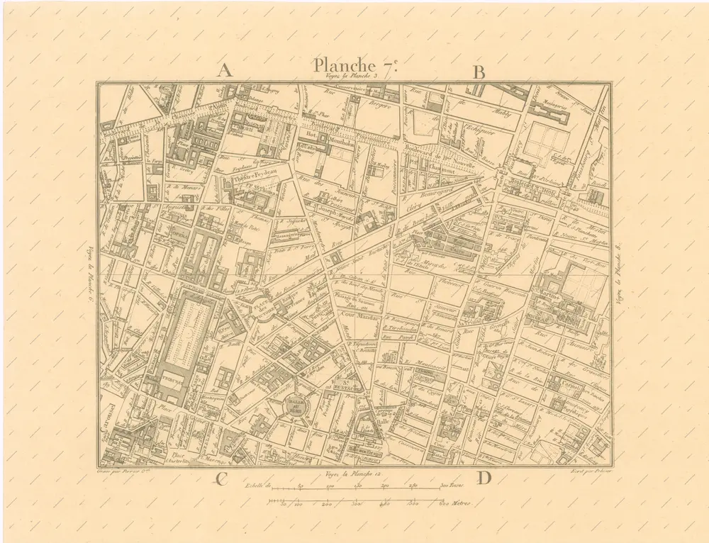 La Topographie de Paris ou Plan détaillé de la Ville de Paris 7