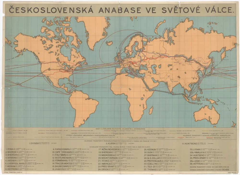 Československá anabase [sic] ve světové válce