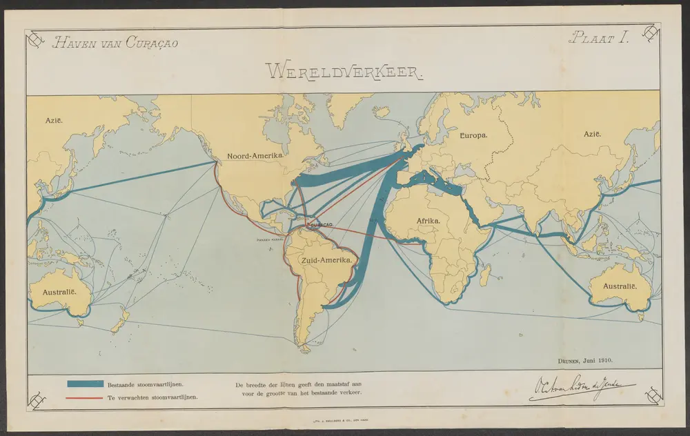 Wereldverkeer [Haven van Curaçao Plaat I]