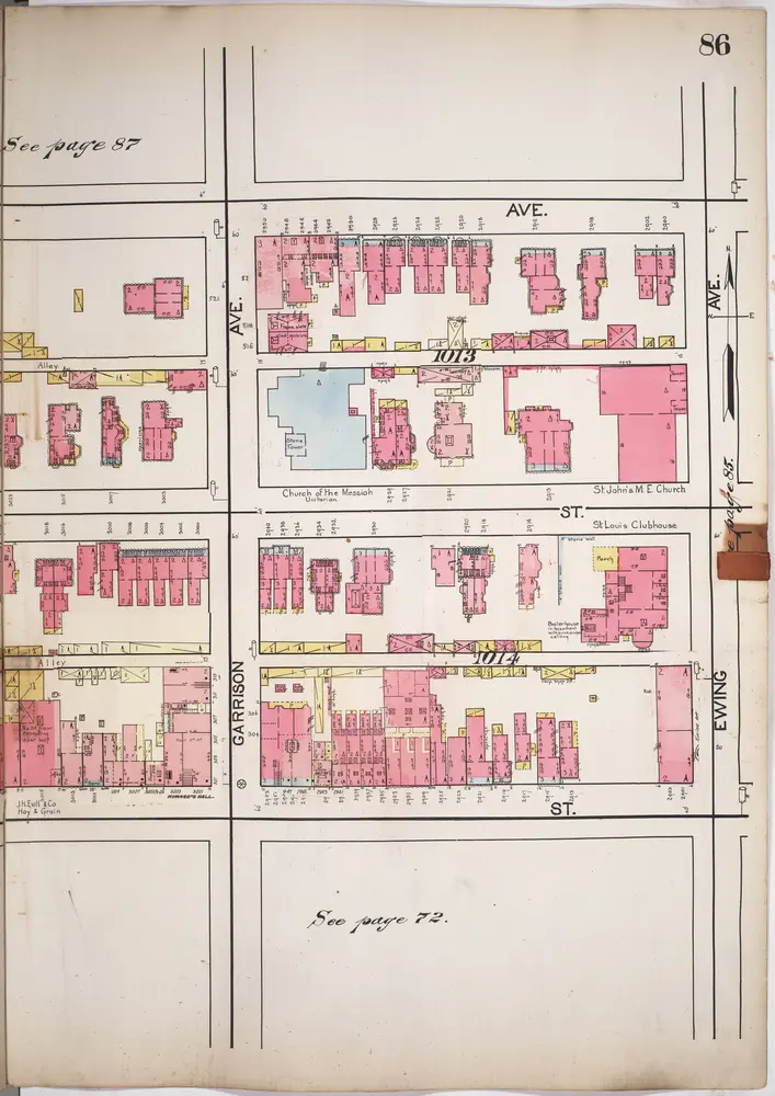 A. Whipple & Co.'s insurance map of St. Louis, Mo