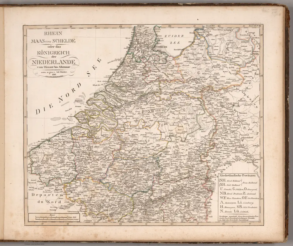 Rhein Maas und Schelde oder das Königreich der Niederlande von Dinant bis Alkmaar