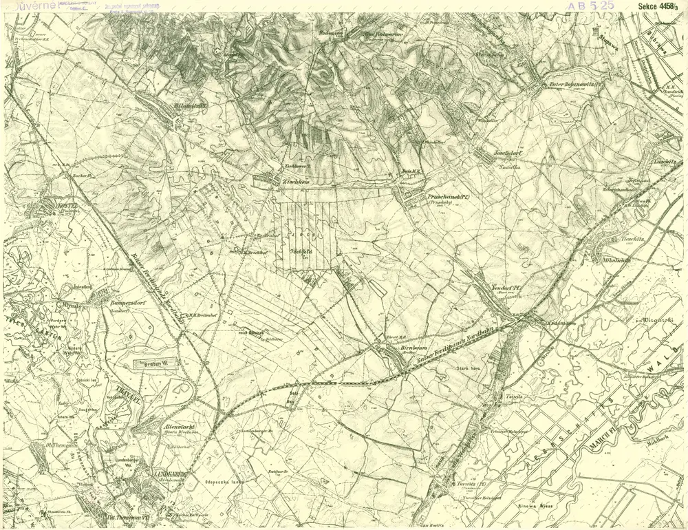 III. vojenské mapování 4458/3