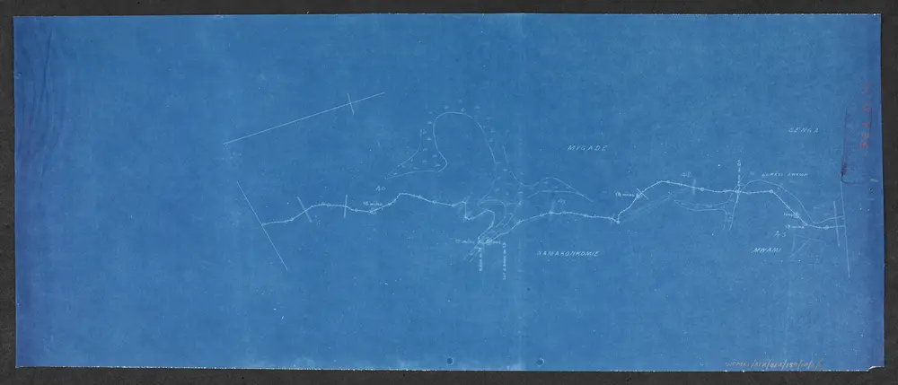 'Plans of Proposed Road from Nakasero to Bombo'. '31.1.08'