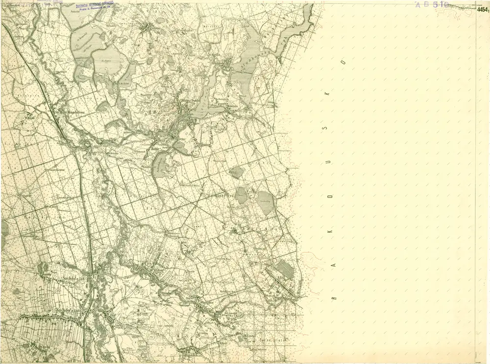 III. vojenské mapování 4454/1