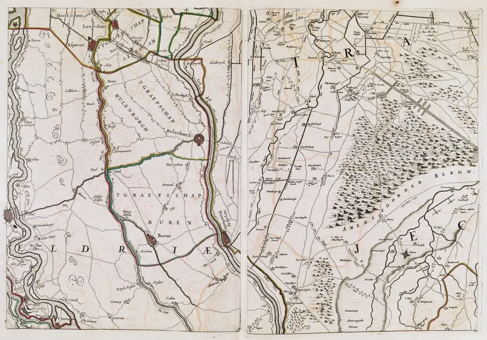 Sheet 33, 34. Carte De Hollande Et D'utrecht