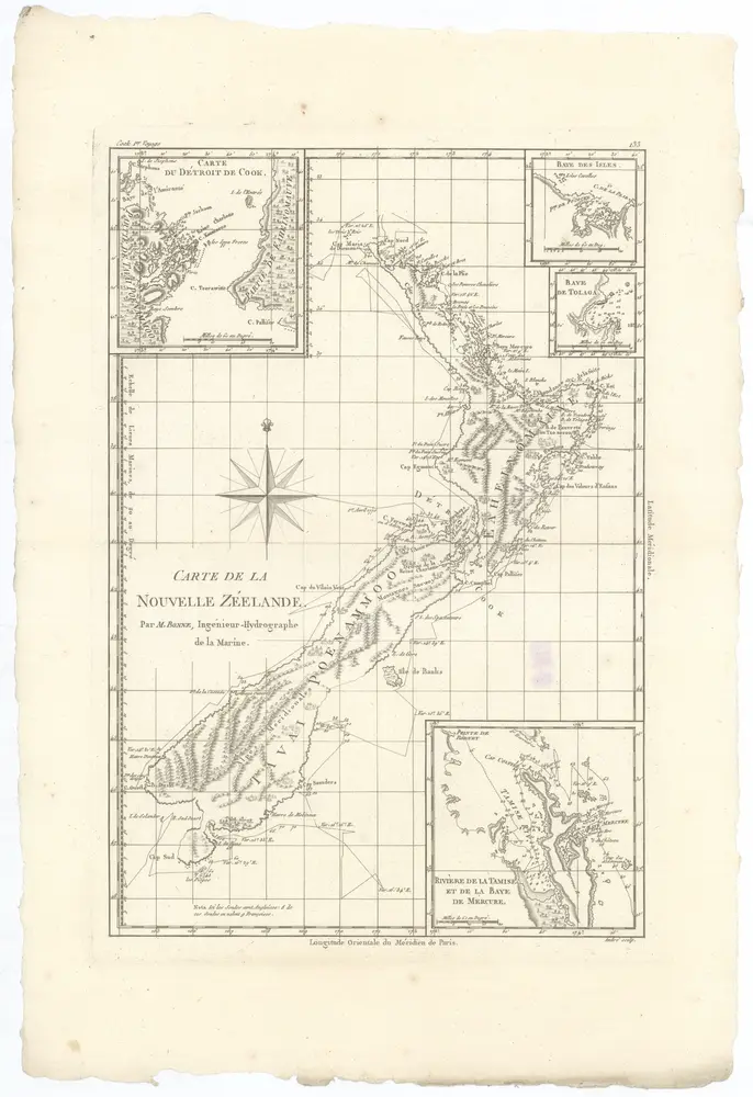 Carte de la Nouvelle Zéelande