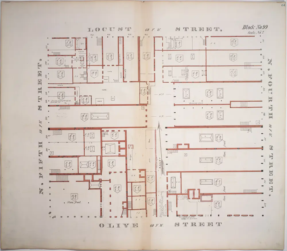 A. Whipple & Co.'s insurance map of St. Louis, Mo