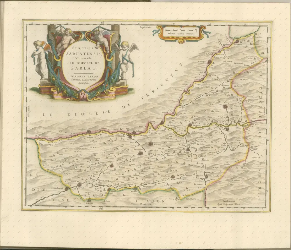 mapa z atlasu "Theatrvm orbis terrarvm, Sive Atlas novvs. Pars Secvnda."