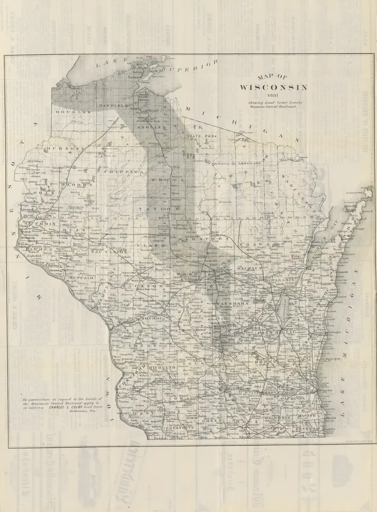 Wisconsin Central Railroad Lands