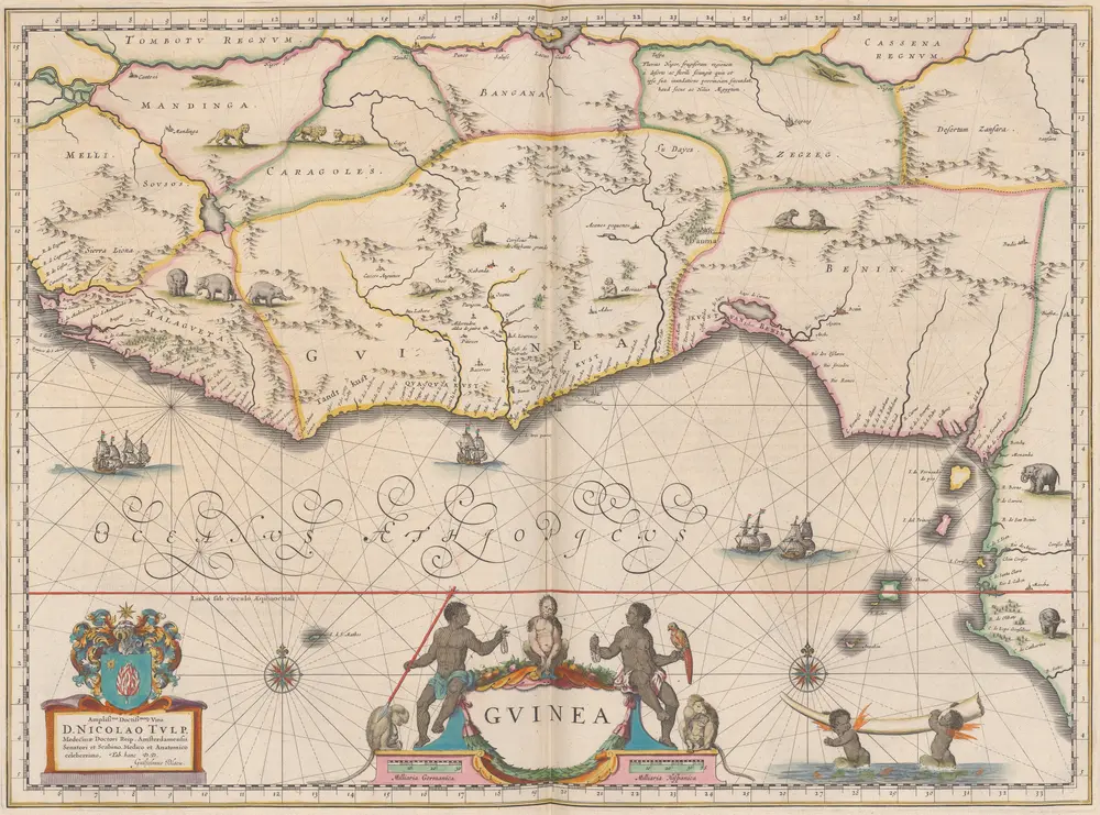 Guinea [Karte], in: Theatrum orbis terrarum, sive, Atlas novus, Bd. 2, S. 298.