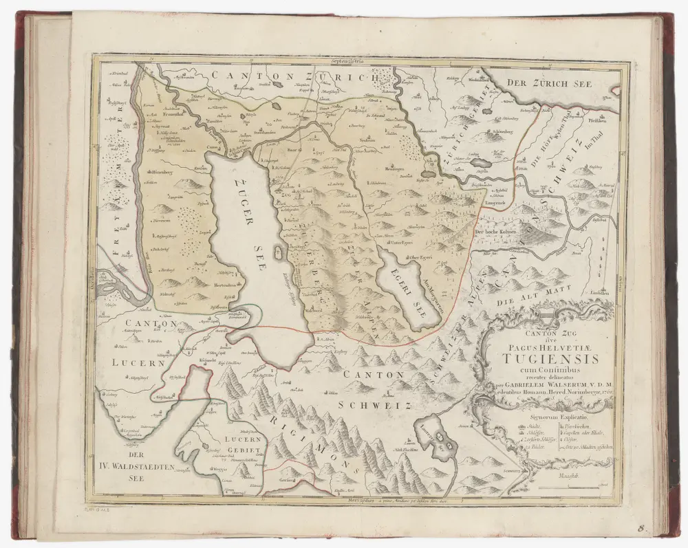 Atlas der alten Eidgenossenschaft in 20 Karten: Kanton Zug