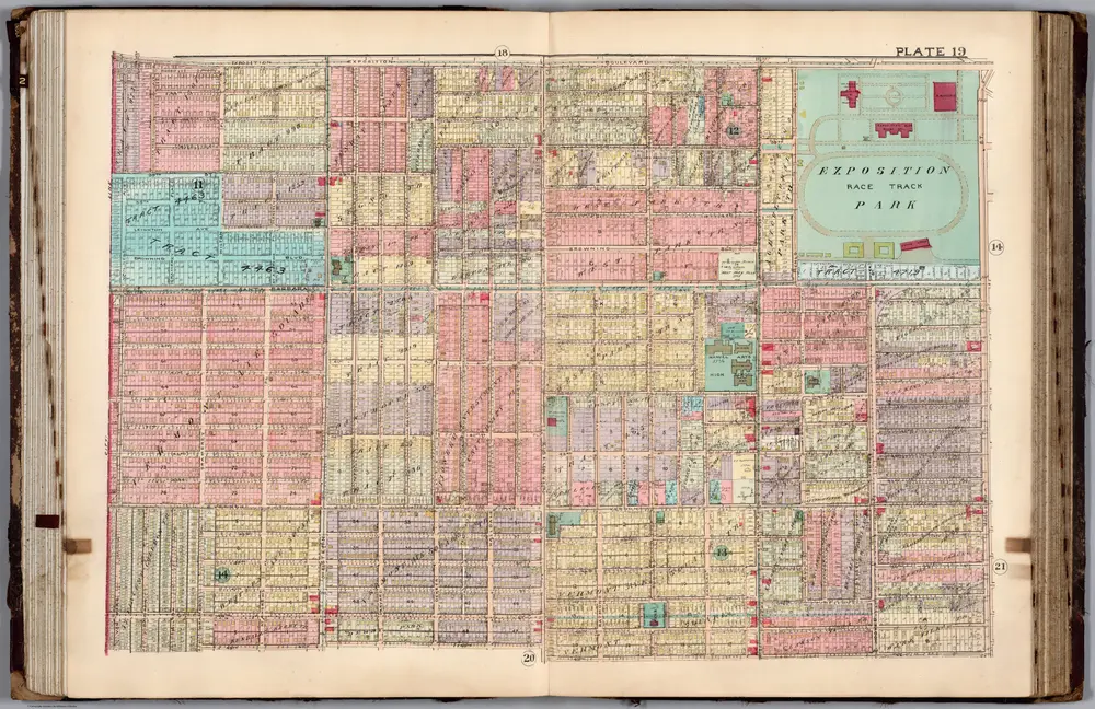 Plate 19, Los Angeles, California.