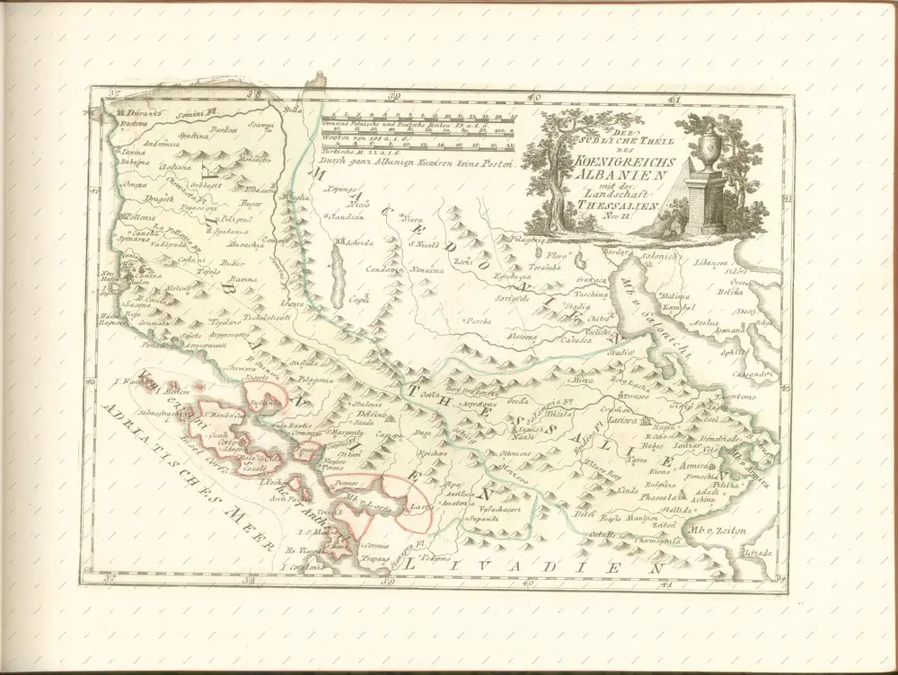 mapa z atlasu "Schauplatz der fünf Theile der Welt :"