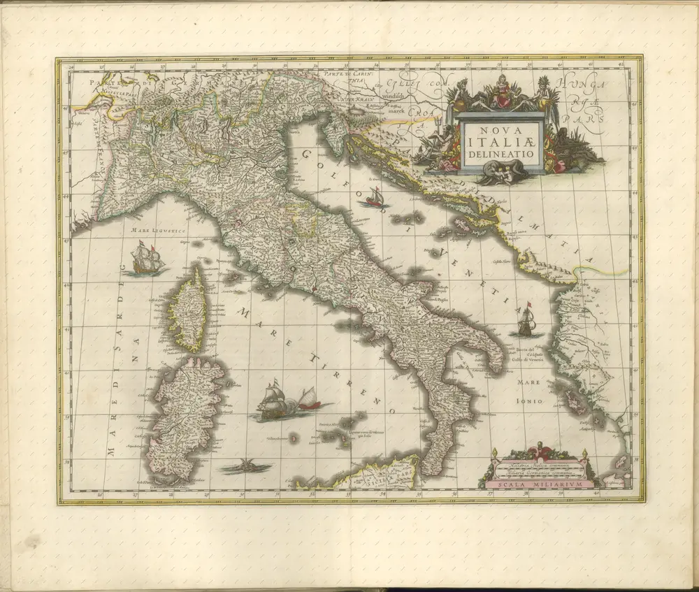 mapa z atlasu "Theatrvm orbis terrarvm, Sive Atlas novvs. Pars Tertia."