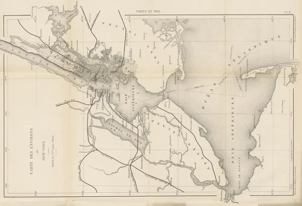 Souvenirs d'une mission aux États-Unis d'Amérique. [With maps and plans.]