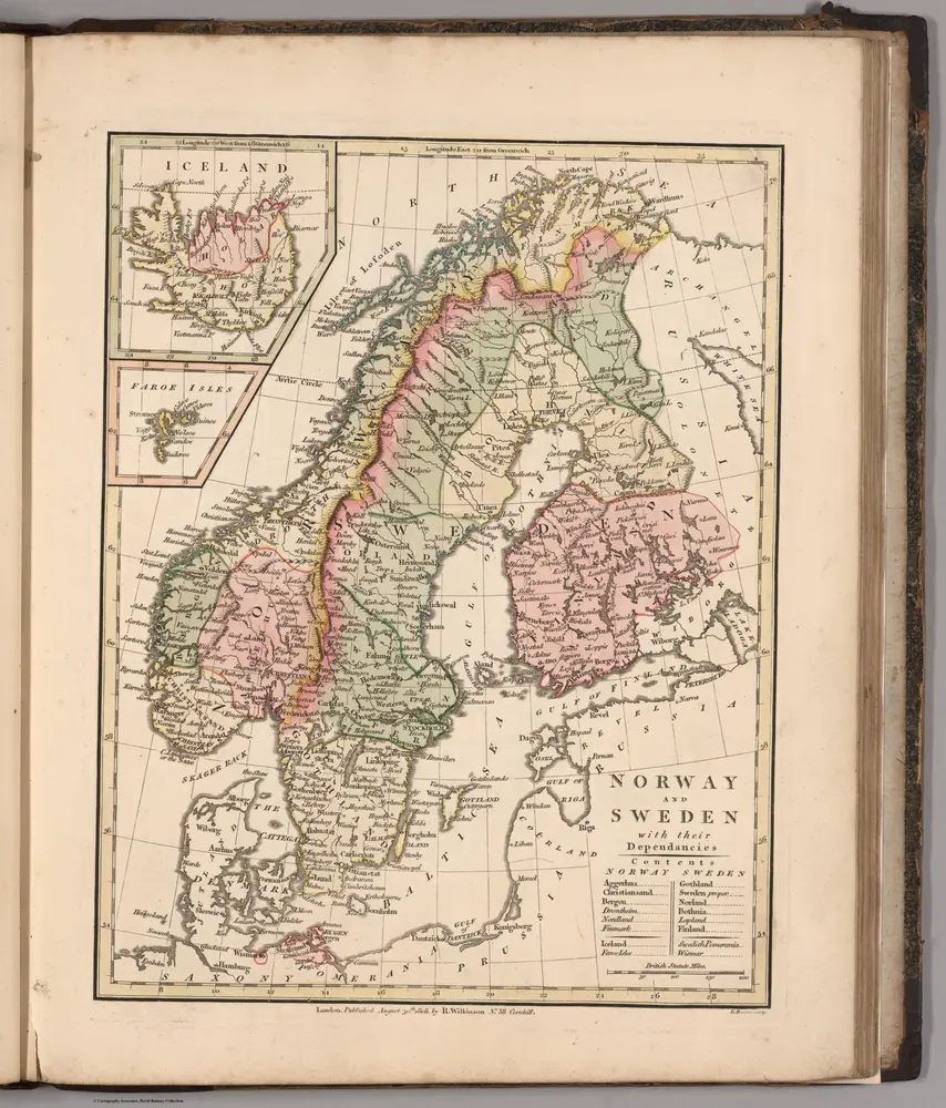 Norway and Sweden with their Dependencies.