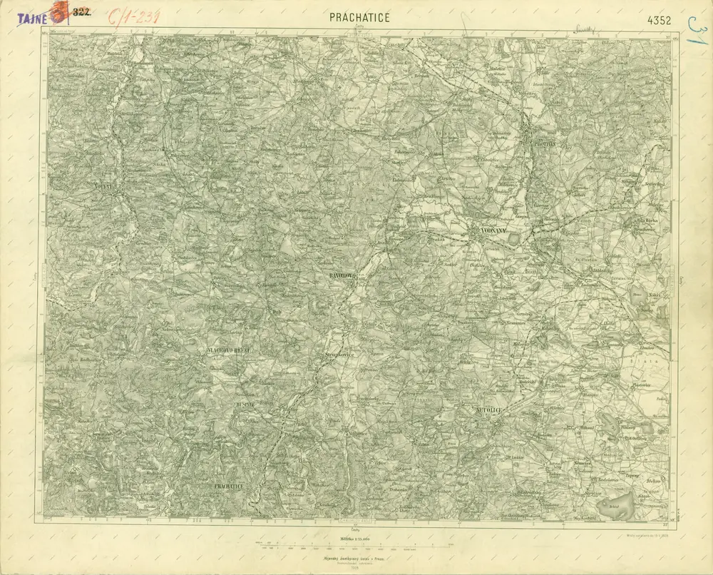 III. vojenské mapování 4352