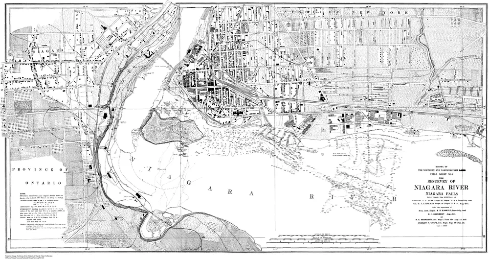 Resurvey of Niagara River Sheet 6