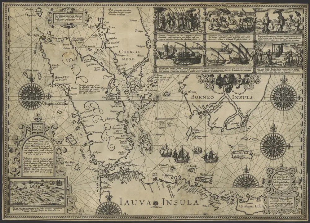 Nova tabula insularum Javae, Sumatrae, Borneonis et aliarum Malaccam usque