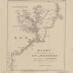 Kaart van het Ternataansche Distrikt Kau op Halemahera / vervaardigd door C.F.H. Campen, officier der Nederlandsch Indische Infanterie