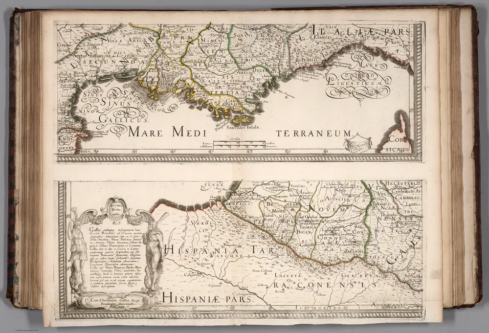 Map of the Geography of Ancient France).  (continued.)