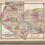 Atlas of Illinois, Counties of St.Clair, Monroe, Randolph, Perry & Washington.