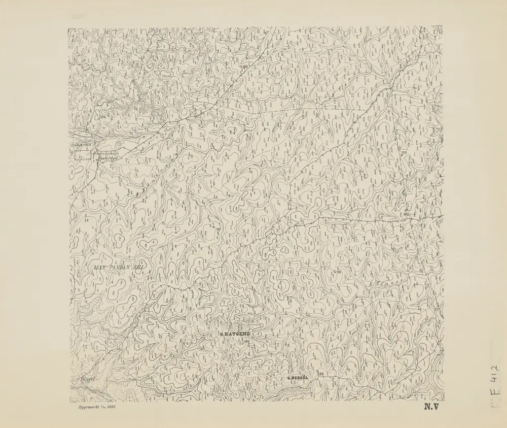 [Dingil] : bijgewerkt t/m 1893 / [Topographisch Bureau]